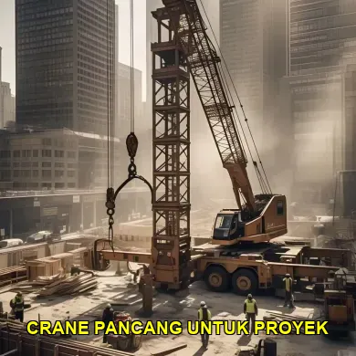 crane pancang untuk proyek
